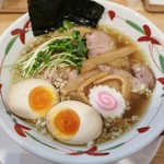 らーめん天神下 大喜 - 「特製しょうゆ(薄口醤油&細麺)」(980円)です