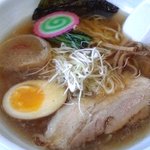 眞麺 穂高 - 限定鶏スープラーメン