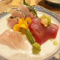 与五郎寿司 本店 - 晩酌セット刺身