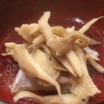 一心鮨 光洋 - 岐阜の名店かたつむりの親方が採取する天然舞茸のお椀