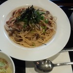 洋食堂 YANO屋 - ベーコンときのこの和風パスタランチ（880円）