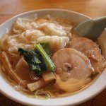 めん一 - 海老ワンタンメン（醤油）