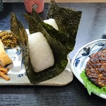 そば処 松本 - 焼き味噌とおにぎり