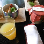 和彩膳所 楽味 - 朝イチのジュース