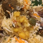 サイーファ ケバブ アンド ビリヤニ - ミニカレーをかけました