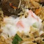 サイーファ ケバブ アンド ビリヤニ - ライタをかけました