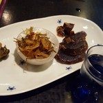 千年屋 - 漬物の盛り合わせ