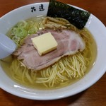 【2017.10.15(日)】塩バターラーメン(並盛・140g)880円