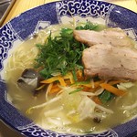 Menya Sakura 別表記：麺屋 桜 - 1710_Menya Sakura-麺や 桜-(LOTTE Shopping Avenue_野菜たっぷりタンメン(豚)＠65,000Rp 野菜は気持ち多め