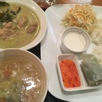 ガンジス - 201709　タイランチ　グリーンカレー