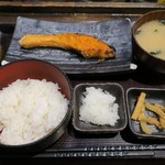 しんぱち食堂 - ・「朝じゃけ定食(\400)」