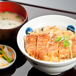 旬菜舎　さと山 - カツ丼