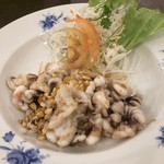 Izakaya Kunoichi - いかの炒め物