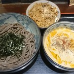 つけ蕎麦 ボンサイ - ごまだれ鶏つけ蕎麦