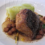 レストラン・モリエール - 黒ガレイのムニエル アンチョビ風味の焦がしバターソース