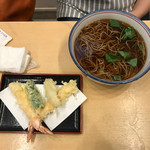 くろ麦 - 天ぷらそば