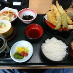 Sanzokuya - 天ぷら定食840円(2回目)