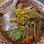 らーめん めん丸 - 辛味噌野菜ラーメン