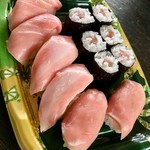 中島水産 - 本まぐろづくし鮨：980円