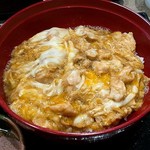 親子丼　ほっこりや - 炭焼鶏の親子丼