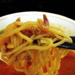 本格中国料理 上海酒家 - 麺ｱｯﾌﾟと干し海老（担々麺）