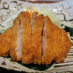 みそかつ 矢場とん - 極上リブ （1600円）味噌ダレかける前