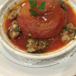 サラマンジェ ド イザシ ワキサカ - ガトー ド フォア リドヴォーのフリカッセ添え