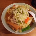 梅光軒 - 醤油野菜ラーメン