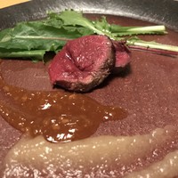 万平ホテル メインダイニングルーム - 鹿ロース肉のロースト
