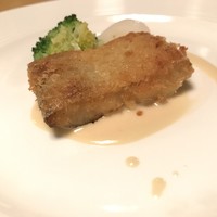 万平ホテル メインダイニングルーム - 太刀魚のパン粉つけやき
