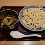 饂飩蕎麦 彩の国 - つけ汁地粉うどん（肉）