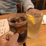 Taishuu izakaya ren - コークハイで乾杯！