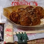 Tsukiji Gin Dako Ekuseru Mito Mina Miten - たこ焼き6個470円