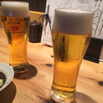 新橋魚金 高田馬場店 - ビール