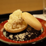 安久 - 栗のアイス