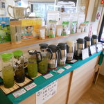 茶町 KINZABURO - これらのお茶を試飲できます
