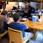 らぁ麺 めん奏心 - 店内　2017.8.7