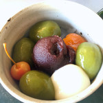 茶房 雲母 - 宇治白玉あんみつ¥750(税込)