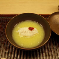 緒方 - 銀杏と鱧のお椀