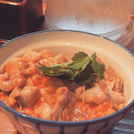 らーめん芝浜 - 親子丼 ご開帳