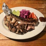 BARU 竹末 - 豚スペアリブジャマイカBBQ(900円)