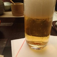 玄海 本店 - 瓶ビール(サッポロ黒ラベル)