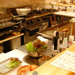 ちゃこ - 清潔感あるオープンキッチン！