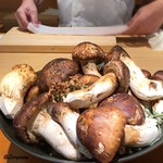 らん亭～ 美日庵 - 岩手県産松茸の山