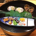 らん亭～ 美日庵 - 八寸 二人前盛込み