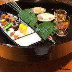 らん亭～ 美日庵 - 八寸 二人前盛込み 