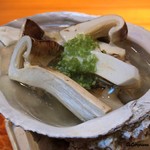 らん亭～ 美日庵 - 松茸と黒鮑と鱧の小鍋立