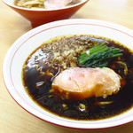 ら～麺 安至 - 白だし醤油ら～麺 650円