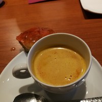 baron - モクズガニのスープ、ブラン入り
