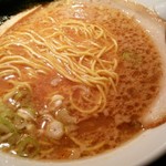 Ramen Tomikura - ランチパスポート  みそラーメン  こってり  ど・アップ   ５００円